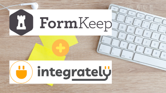 FormKeep Integrates with Integrately!